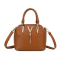 Triple Zip V designer inspired bag